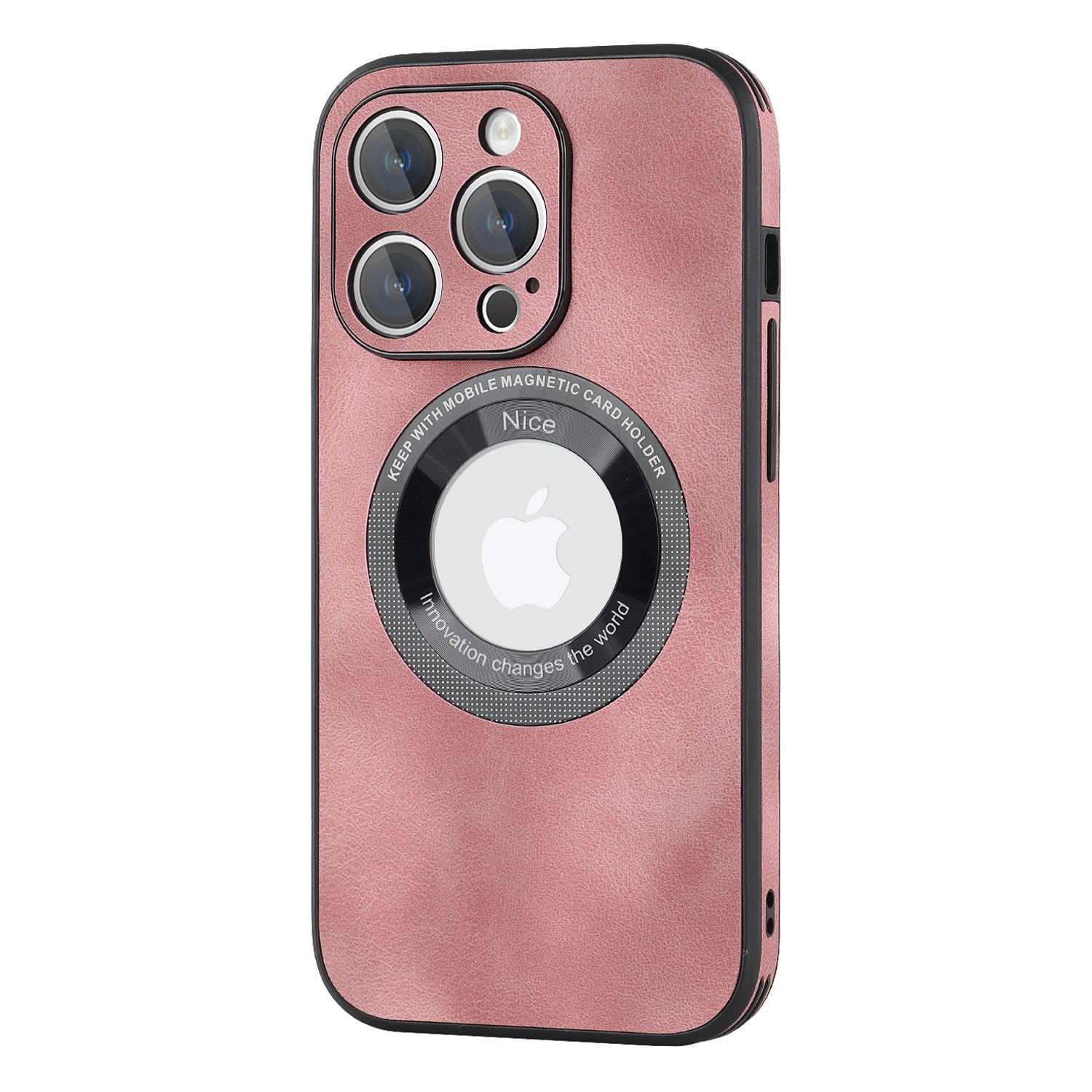 For iPhone 13 Pro Max Magnetic Case Shockproof PU Leather+PC+TPU Logo View Phone Cover For iPhone 13 Pro Max Magnetic Case Shockproof PU Leather+PC+TPU Logo View Phone Cover